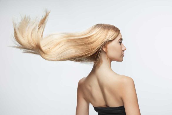 Silbershampoo für schönes, blondes Haar